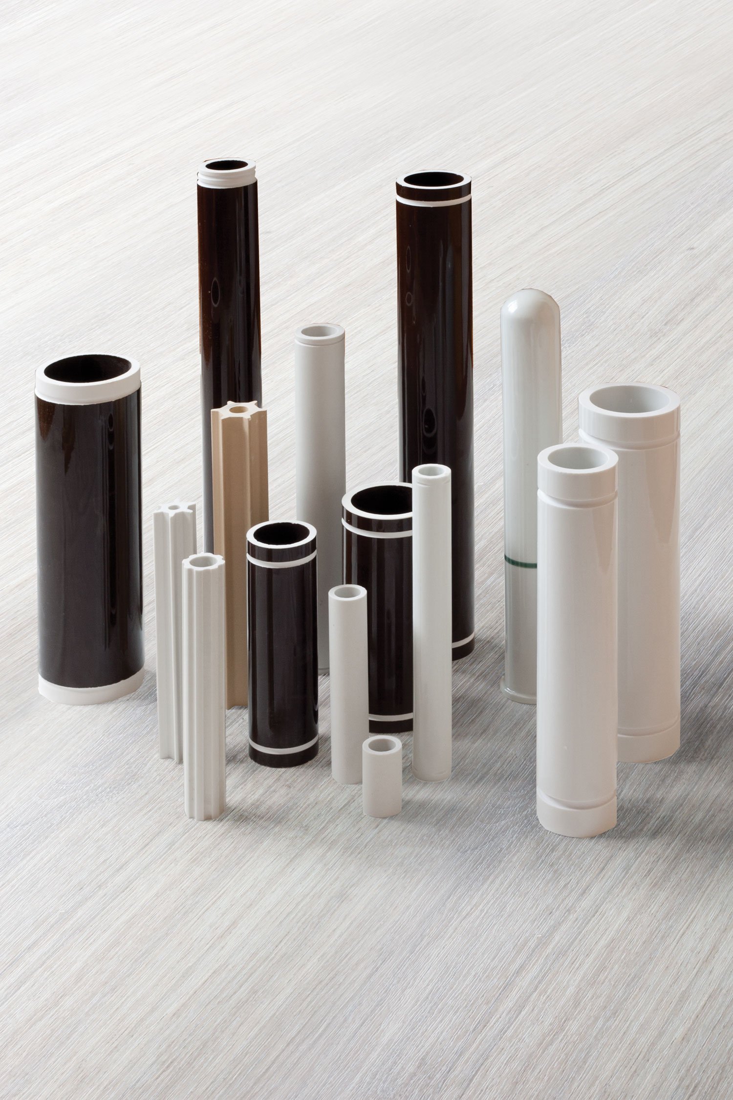 Porcelain tubes